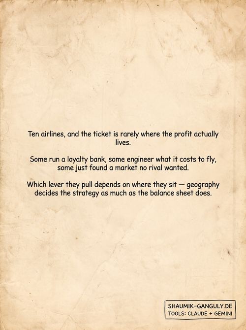 The ticket is rarely where the profit lives