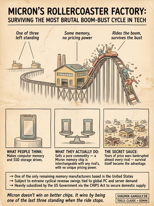 Surviving the cycle that bankrupted almost everyone else